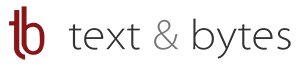 text and bytes logo