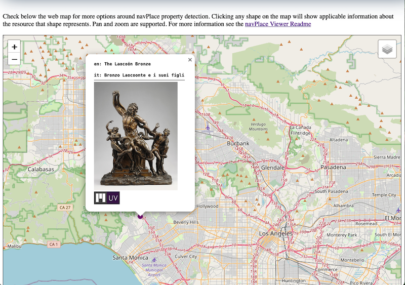 The IIIF NavPlace viewer from the Research Computing Group